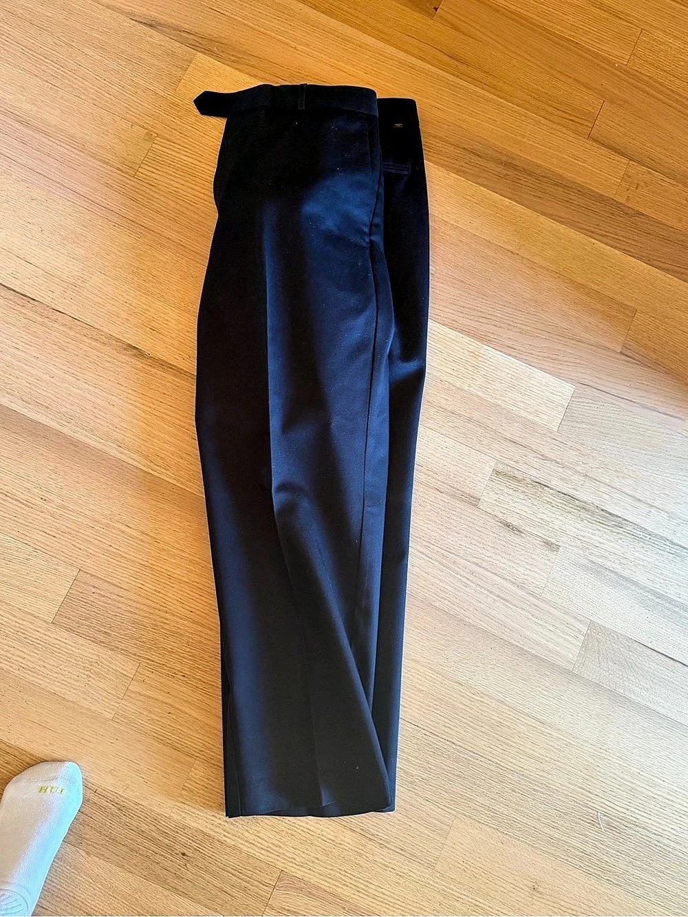 Dockers Never-Trot Men's Cotton Dress Pants Black Waist 36 x 29